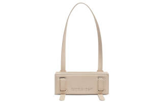 Y/Project Cow Leather Accordion Bag Handbag, Shoulder Bag Mini Women's Cream