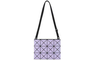 ISSEY MIYAKE Lucent Gloss Polyvinyl Chloride Resin Shoulder Bag, Crossbody Bag Regular Women's Lavender