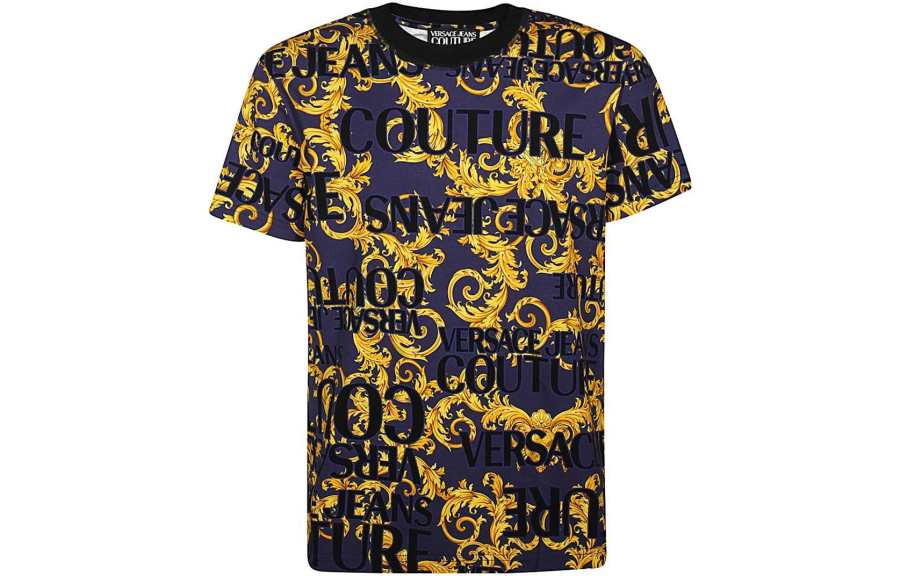 VERSACE JEANS COUTURE T Shirt Men's Multicolor