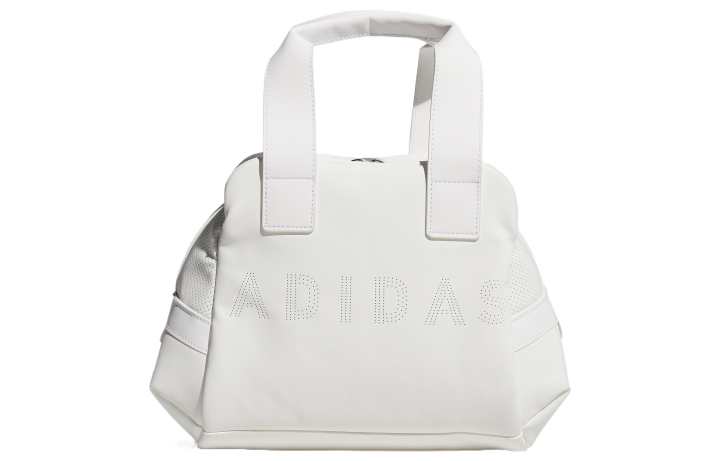 Adidas Adidas Trefoil Artificial Leather Polyurethane Handbag Regular Women's White