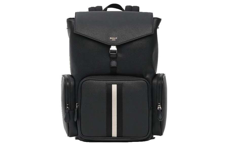 BALLY BALLY Recycled Nylon Backpack Large Men's Black