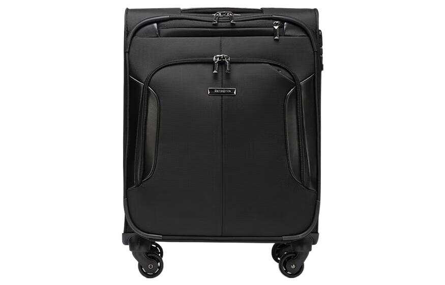 SAMSONITE NEO LOUNGE Spinner Wheels PU, Textile Mixture Luggage, Suitcase, Travel Bag 20 Inch 16 Inch Unisex Black