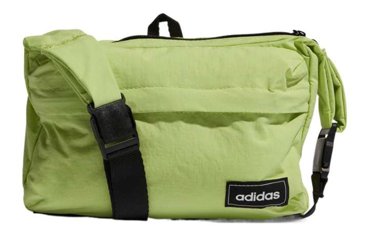 Adidas Adidas Athleisure Fabric Shoulder Bag, Crossbody Bag Regular Unisex Green