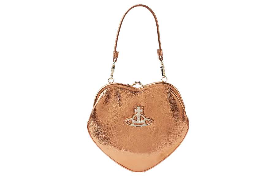 Vivienne Westwood Pu Shoulder Bag, Crossbody Bag, Handbag Women's Gold
