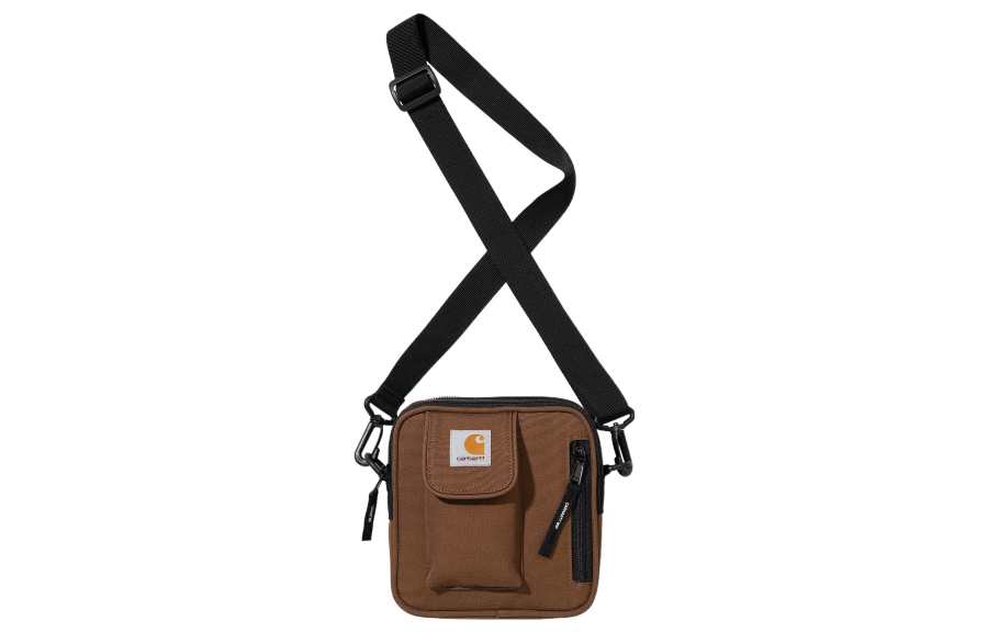Carhartt WIP Polyester Crossbody Bag, Shoulder Bag Small Men's Brown