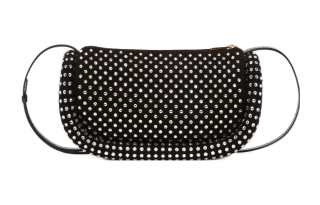 JW Anderson Lambskin With Calfskin Trim Crossbody Bag, Shoulder Bag Women's Black