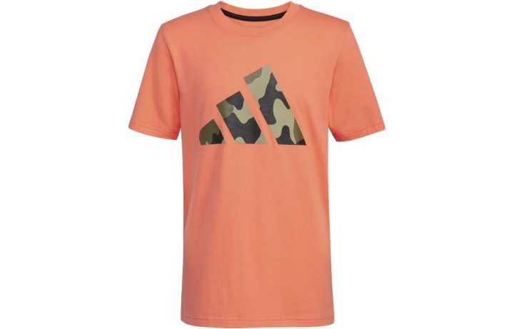 Adidas Adidas T Shirt Spring Summer Orange Red Kids'