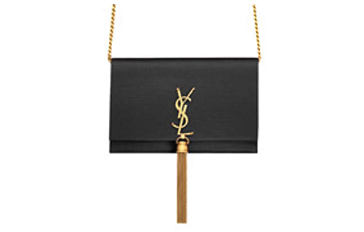 SAINT LAURENT Kate Polyamide Handbag, Shoulder Bag, Crossbody Bag Wallet Women's Black