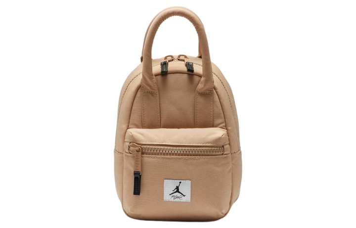 Jordan Jordan Cotton With Nylon Backpack Mini Women's Coffee