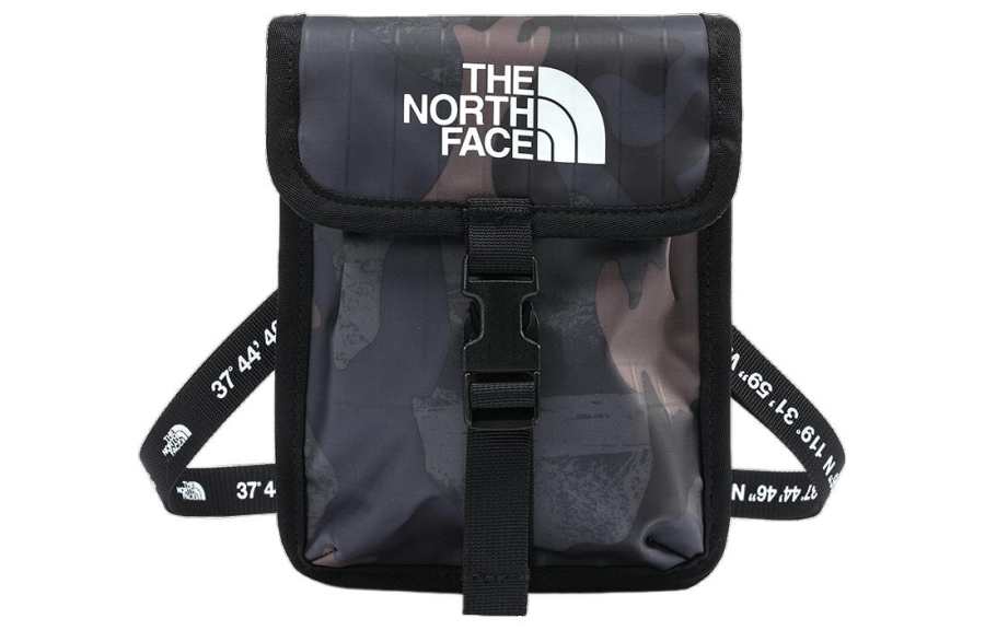 THE NORTH FACE 1.5L Crossbody One Shoulder Outdoor Bag Canvas Camouflage Unisex