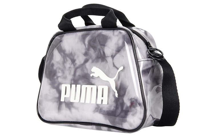 PUMA Polyurethane Casual Bag, Crossbody Bag, One Shoulder Handbag Regular Unisex Ink wash