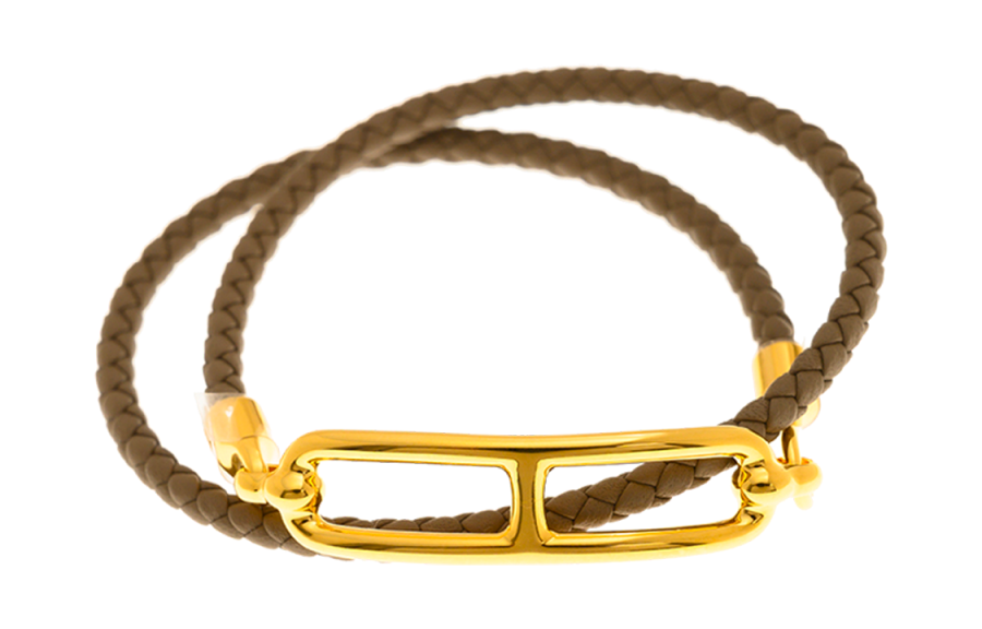 HERMES HERMES Roulis Wristbands Women's Gold