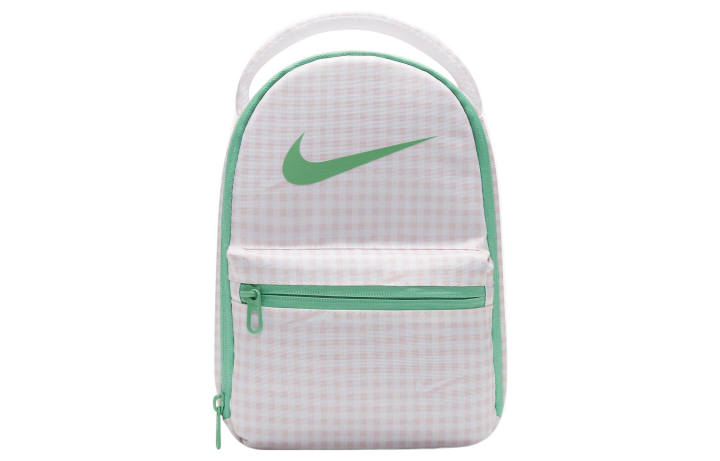 Nike Nike Polyester Lunch Bag Handbag Regular Unisex Pink White/Green