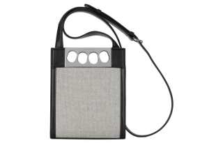 Alexander McQueen Canvas Tote Bag, Shopping Bag, Shoulder Bag, Crossbody Bag, Handbag Mini Men's White/Black