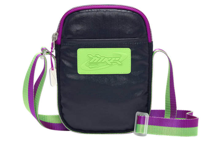 Nike Nike Nylon Crossbody Bag, Shoulder Bag Women's Obsidian/Green
