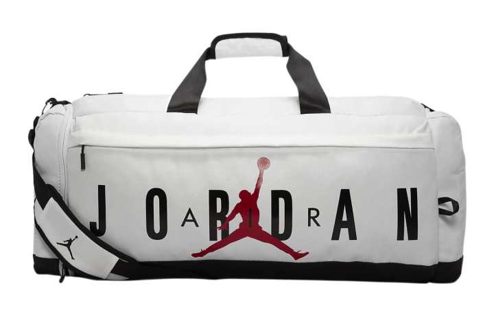 Jordan Jordan Polyester Crossbody Luggage Bag, Handbag Regular Unisex White