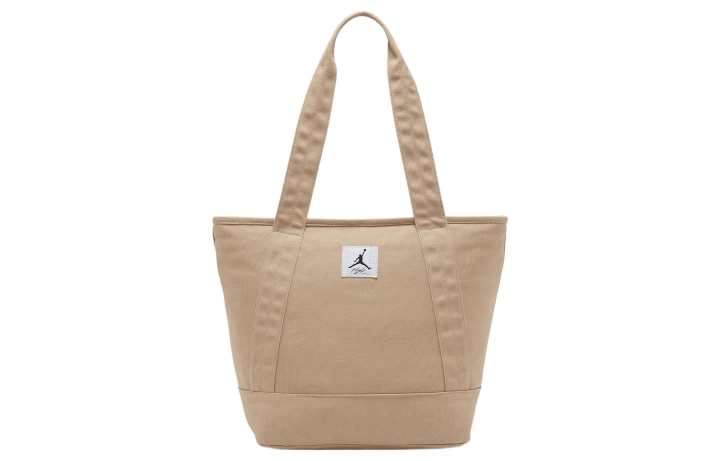 Jordan Jordan Polyester Tote Bag, Shopping Bag, Shoulder Bag, Handbag Regular Women's Desert Brown