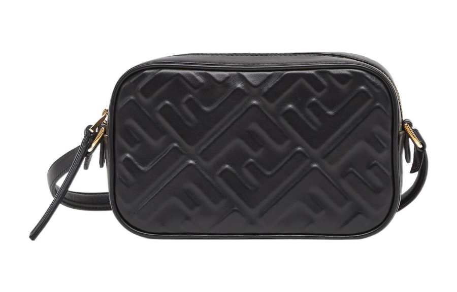 FENDI FENDI Calfskin Crossbody Bags Mini Women's Black
