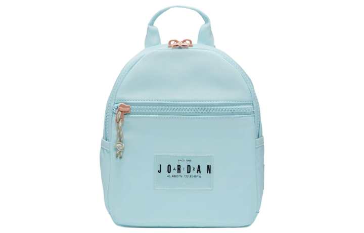 Jordan Jordan Adjustable Strap Polyester Backpack Mini Unisex Blue