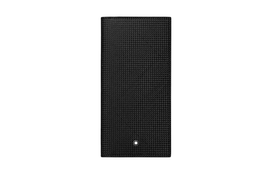 MONTBLANC MONTBLANC Leather Wallet Regular Men's Carbon Black