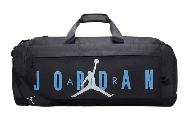 Jordan Jordan Polyester Crossbody Luggage Bag, Handbag Regular Unisex Blue Black