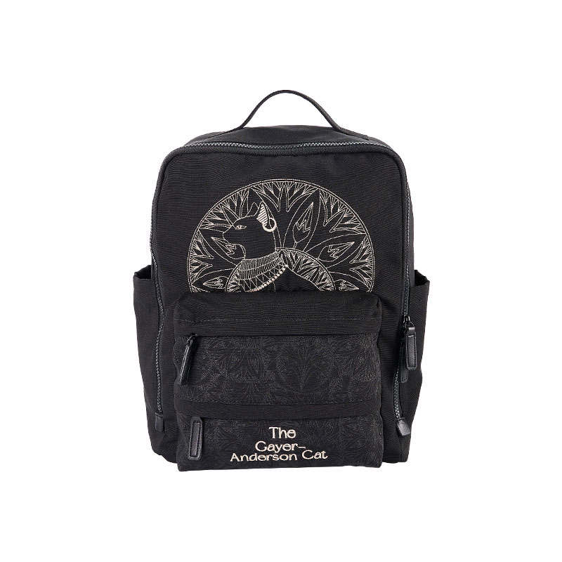 The British Museum Polyester Backpack Unisex Black