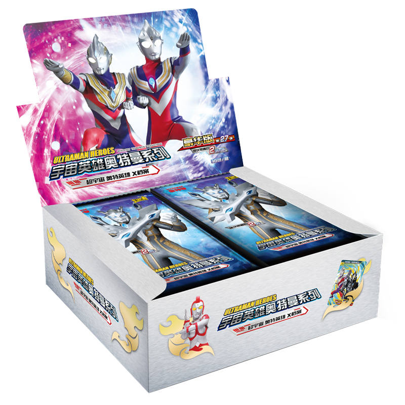 KAYOU Super Universe Ultraman X Files, Deluxe Version, 27th Edition IP / Anime Cards 1 Box Included