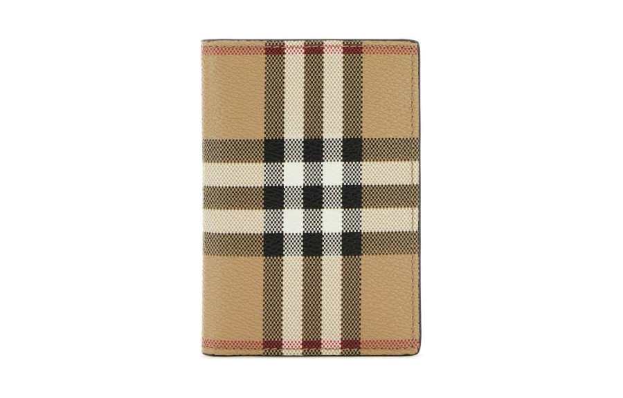 Burberry Burberry Vintage Checked Bi Fold Wallet