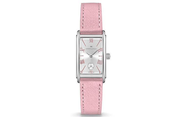 HAMILTON Jazz Series Quartz Movement Women's Watch 18.7*27mm White Dial Stainless Steel Case
