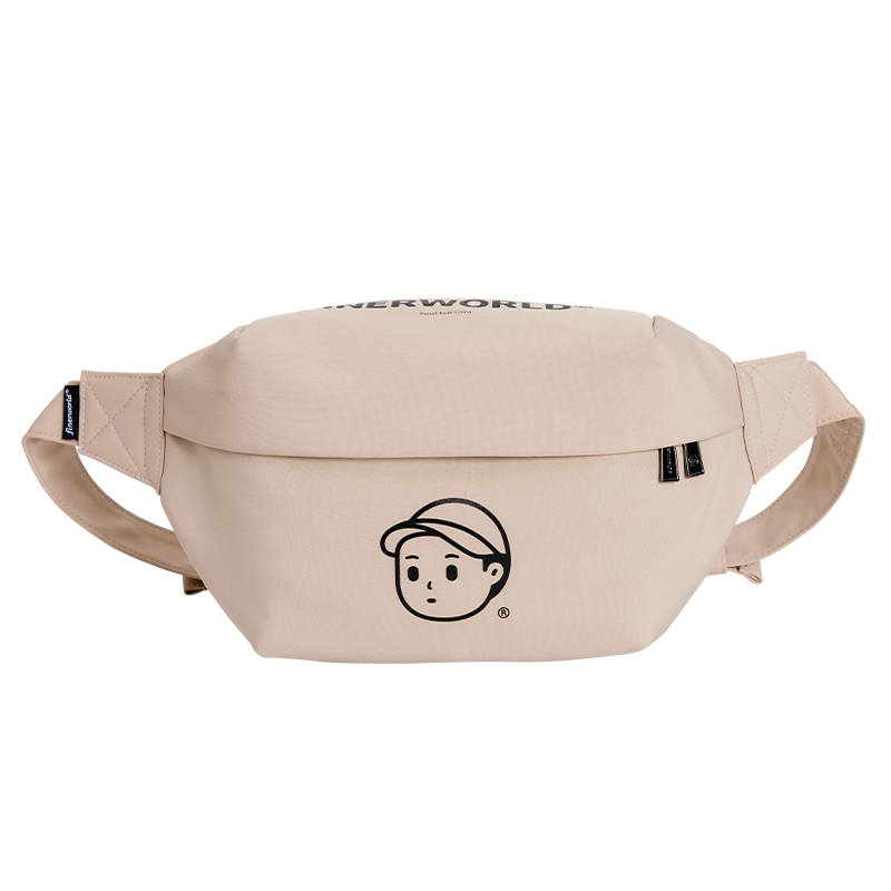 Finerworld Nylon Dumpling Bag, Crossbody Bag, Fanny Pack, Sling Bag Small Unisex Multicolor