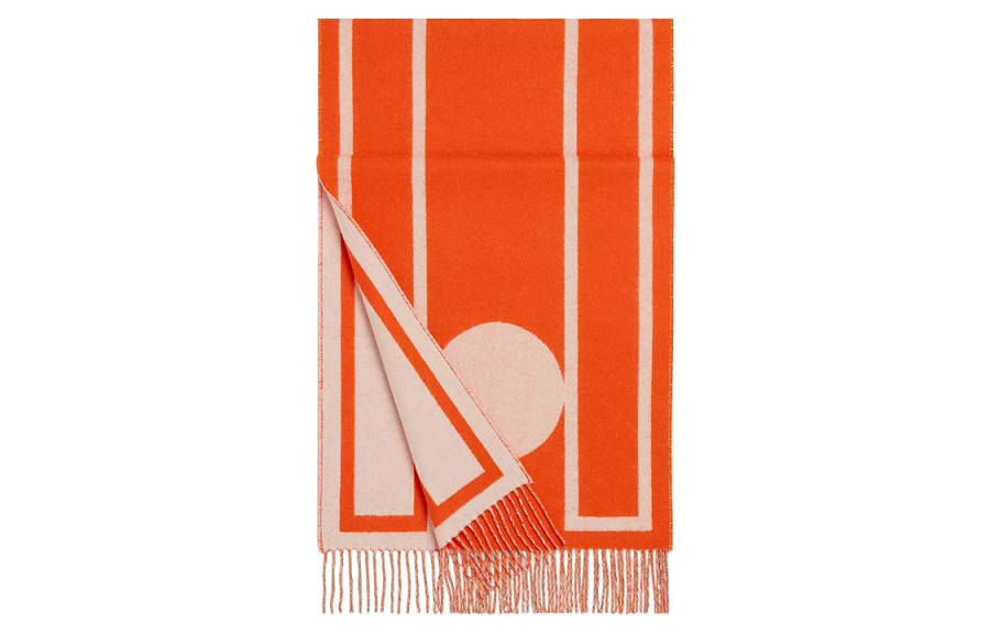 HERMES HERMES Casaque Knit Scarves Women's