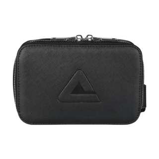PEAK Fabric Cell Phone Pouch, Crossbody Bag, Shoulder Bag Regular Unisex Black