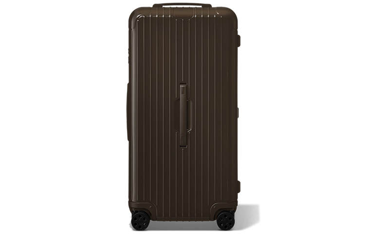 RIMOWA ESSENTIAL Polycarbonate Suitcase Luggage For Shipping 33 Inch Unisex Cedar Brown