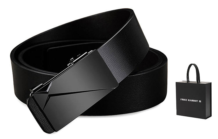 FREE RABBITⅡ FREE RABBITⅡ Metallic Cow Leather Belts Men's Width 3.5cm
