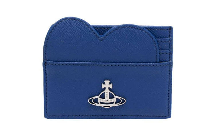 Vivienne Westwood Leather Card Holder Women's Blue