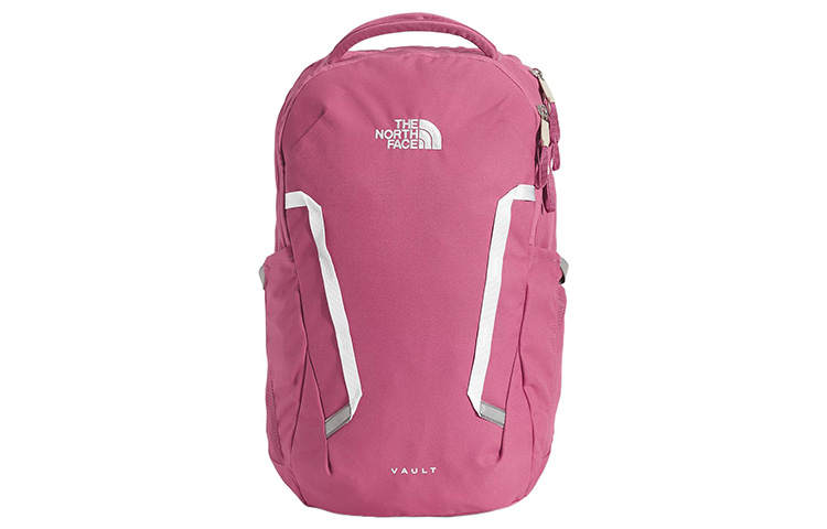 THE NORTH FACE 25L Backpack Double Shoulder Outdoor Bag Polyester Red Purple Women's
