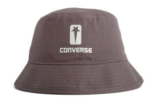RICK OWENS/RO x Converse Cotton Bucket Hats Unisex Gray