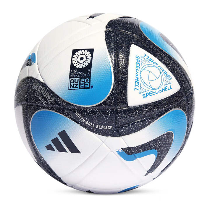 Adidas Adidas Size 5 Soccer Ball TPU Seamless Thermal bonding Unisex Black White Blue