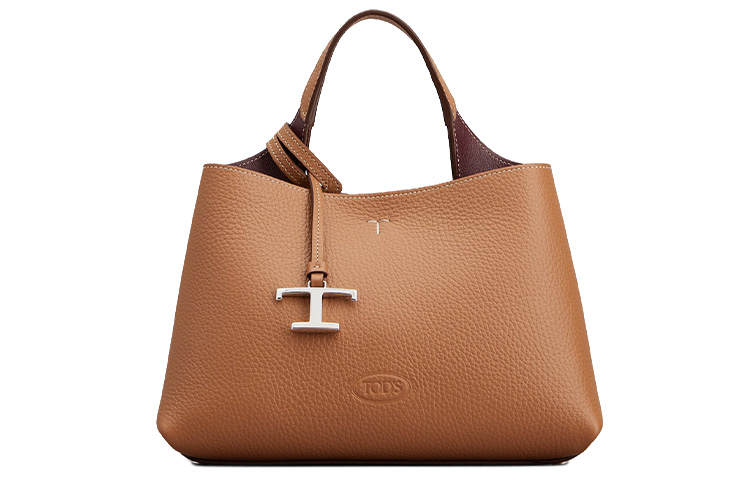 TOD'S TOD'S Logo Embossed Micro Crossbody Bag