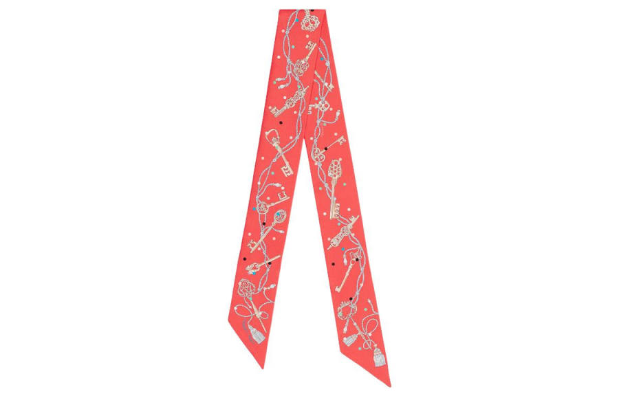 HERMES HERMES Scarves Women's Garnet Red