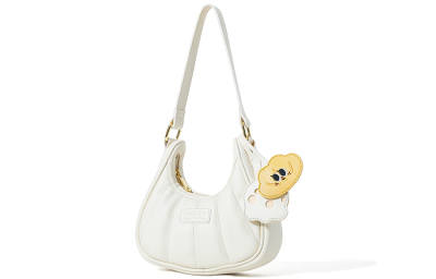 Sound For Life Pu Crescent Bag, Dome Bag, Shoulder Bag, Cell Phone Pouch, Shoulder Bag Women's