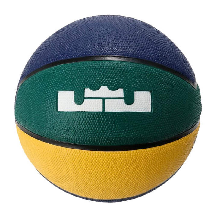 Nike Nike Rubber Basketball Blue Green Yellow Size 7 Training Unisex