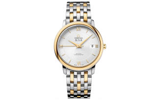 OMEGA Disc Fly Collection Elegant Automatic Mechanical Movement Men's Watches Watch 36.8mm Silver Dial