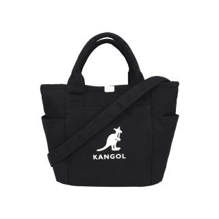 KANGOL Canvas Dumpling Bag, Canvas Bag, Crossbody Handbag Unisex Multicolor
