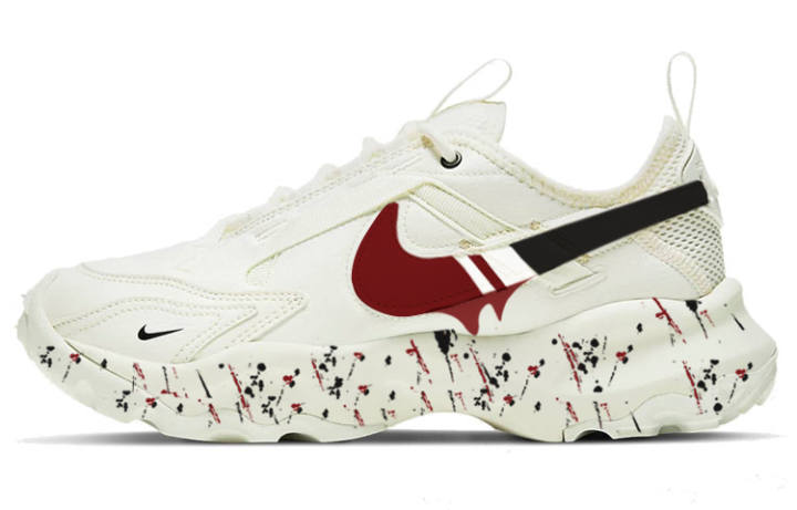 Nike Nike TC 7900 Cushioning, Wear Resistant Low top Casual Shoes Women's White Red