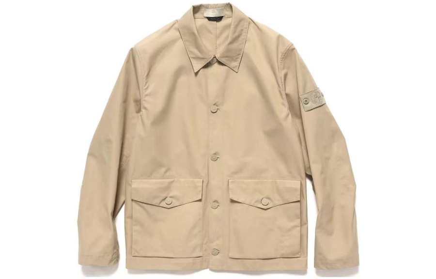 STONE ISLAND Ghost Jacket Spring Fall Season Men's Khaki