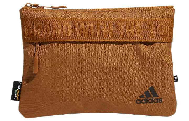 Adidas Adidas Adjustable Strap Polyester Shoulder Bag Regular Men's Earth Yellow