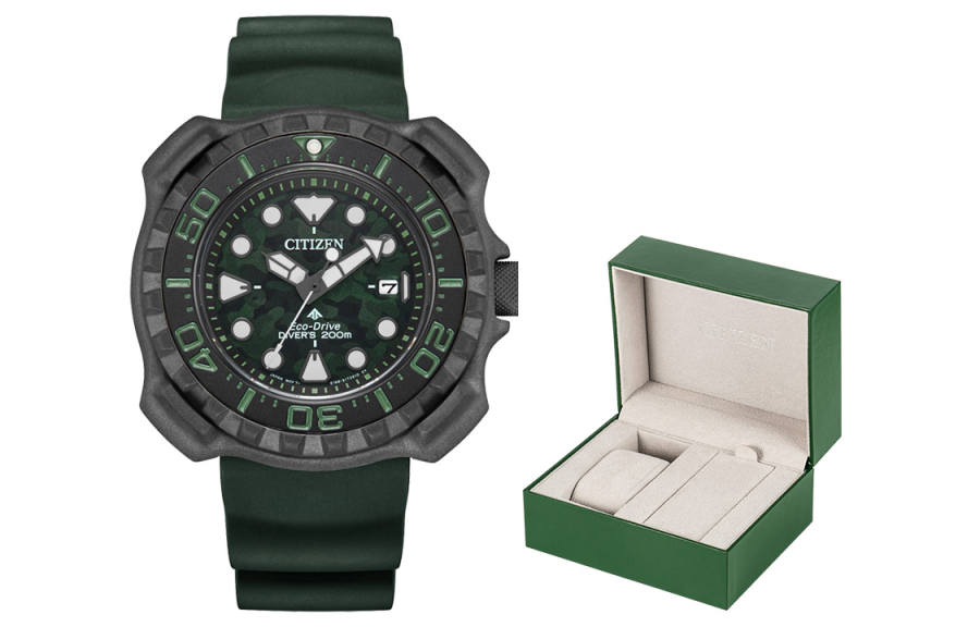 CITIZEN Ecology Drive Collection Light Powered Quartz Movement Rubber Strap Watch Men's Watches