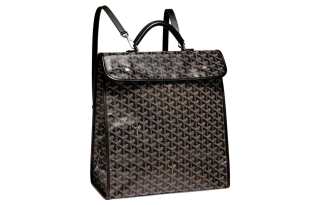 GOYARD Canvas With Calfskin Handbag, Backpack Medium Unisex 11 Colors