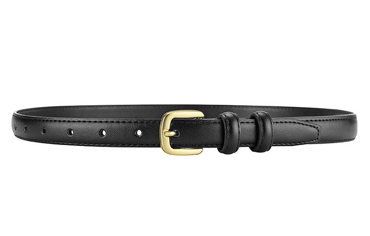 FREE RABBITⅡ Fashion Versatile Jeans Belt Minimalist Style, Compatible With Suit Trouser, Width 1.8cm Leather Belts